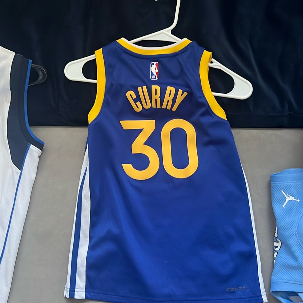 Kids Curry jersey Golden State